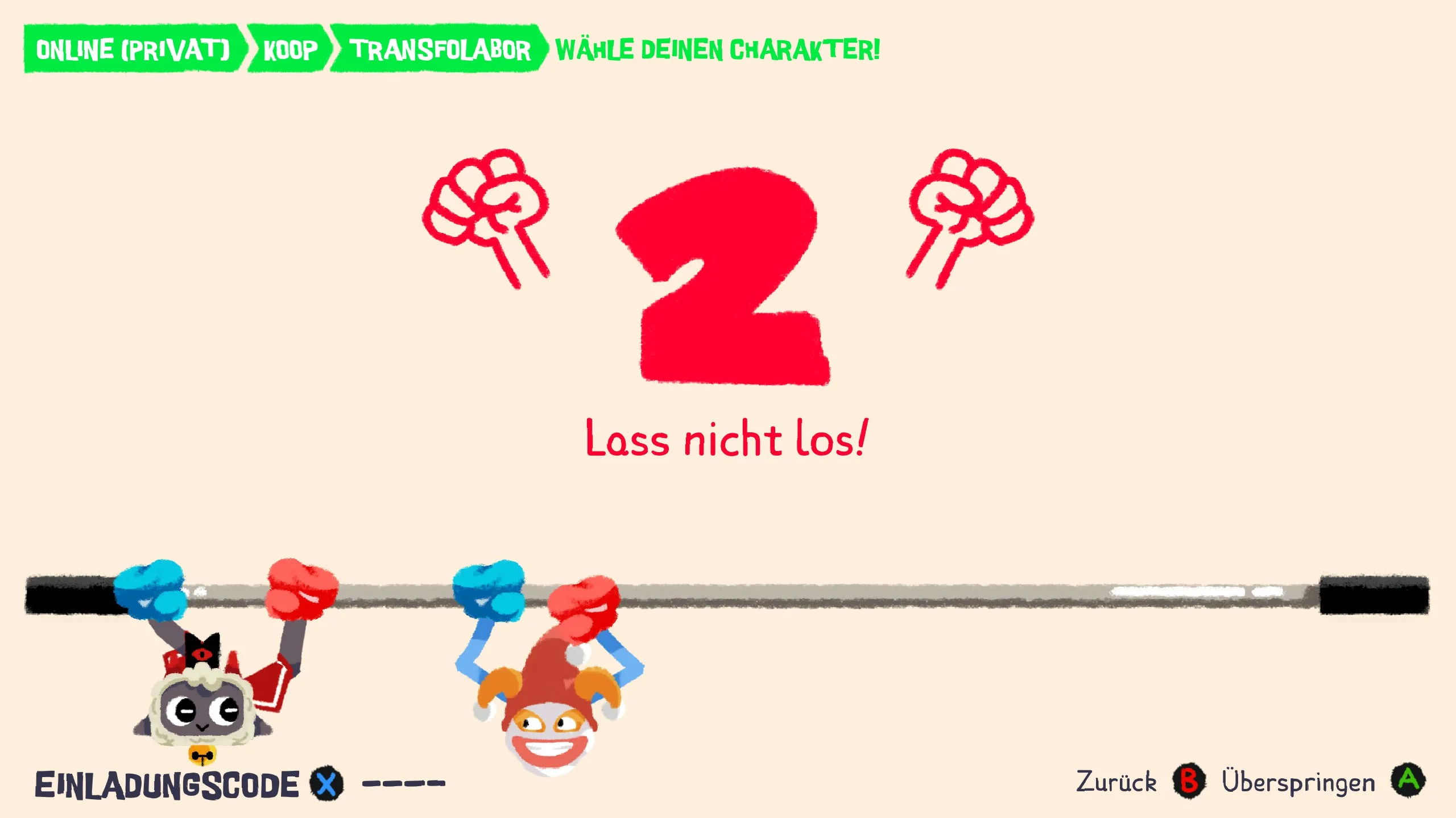 Zwei Collabs die man in Heave Ho 2 finden kann. The Lamb und Jimbo.